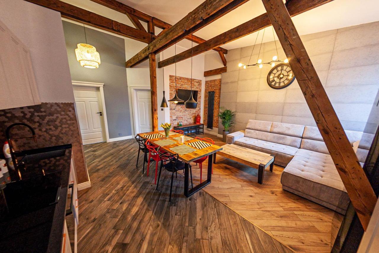 Euro Boho Loft Apartment Gdańsk Kültér fotó